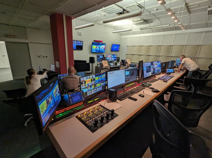 RTVS SPORT Production room
